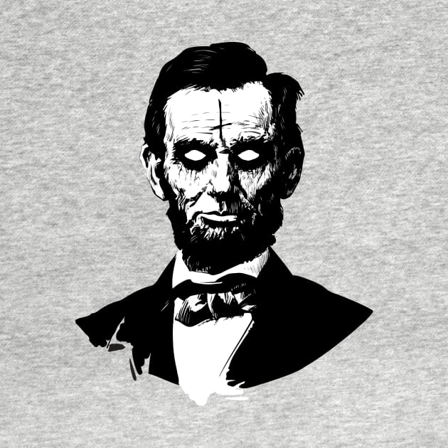 BLACK METAL ABRAHAM LINCOLN by theanomalius_merch